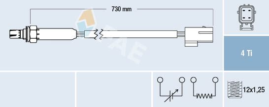 FAE 77185 Lambda Sensor