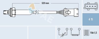 Lambda Sensor FAE 77188