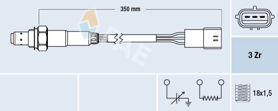 FAE 77191 Lambda Sensor