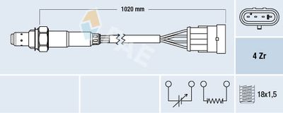 Lambda Sensor FAE 77192