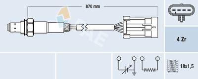 Lambda Sensor FAE 77194