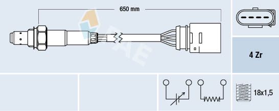 FAE 77200 Lambda Sensor