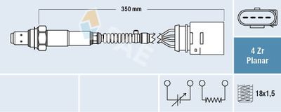 Lambda Sensor FAE 77201