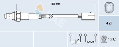 Lambda Sensor FAE 77214