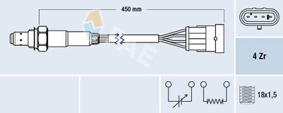 Lambda Sensor FAE 77218