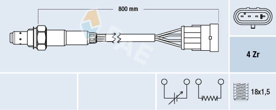 FAE 77220 Oxygen Sensor