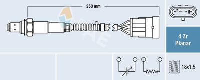 Lambda Sensor FAE 77223
