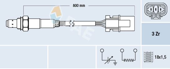 FAE 77230 Lambda Sensor