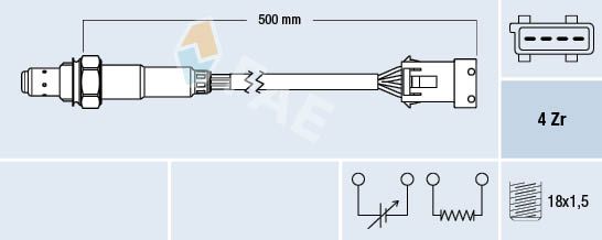 FAE 77232 Oxygen Sensor