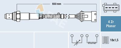Lambda Sensor FAE 77233