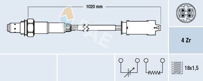 Oxygen Sensor FAE 77238