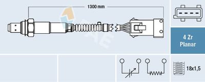 Lambda Sensor FAE 77241