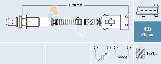 FAE 77242 Oxygen Sensor