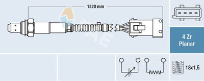 Oxygen Sensor FAE 77242