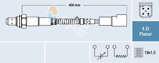 FAE 77244 Oxygen Sensor