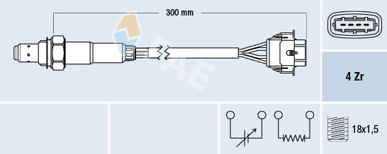 FAE 77246 Lambda Sensor