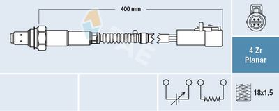 Oxygen Sensor FAE 77253
