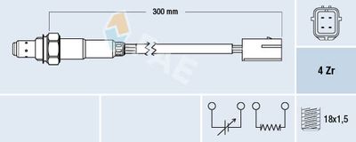 Lambda Sensor FAE 77254