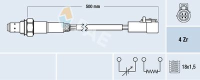 Lambda Sensor FAE 77260
