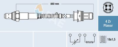 Oxygen Sensor FAE 77270