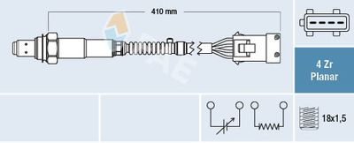 Oxygen Sensor FAE 77282