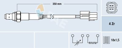 Lambda Sensor FAE 77287