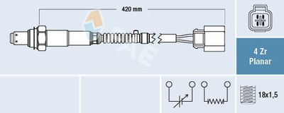 Oxygen Sensor FAE 77288
