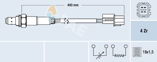 FAE 77290 Oxygen Sensor
