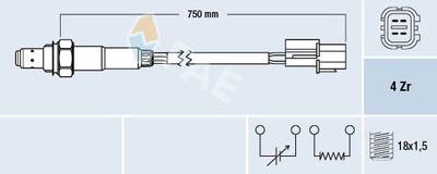Oxygen Sensor FAE 77291