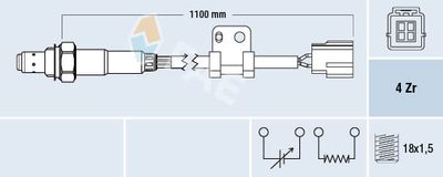 Lambda Sensor FAE 77295