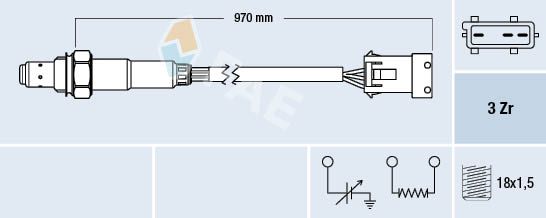 FAE 77306 Lambda Sensor