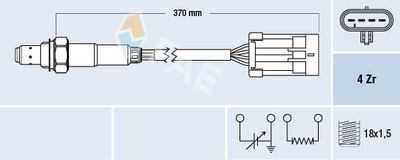 Lambda Sensor FAE 77309
