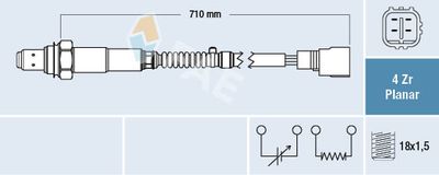 Lambda Sensor FAE 77311