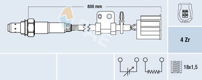Lambda Sensor FAE 77315