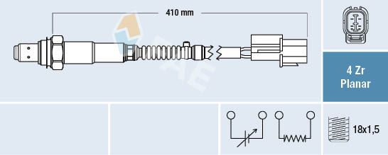 FAE 77320 Lambda Sensor