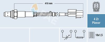 Lambda Sensor FAE 77320