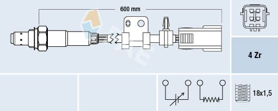FAE 77321 Lambda Sensor