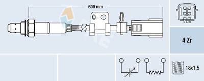 Lambda Sensor FAE 77321