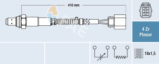 FAE 77322 Lambda Sensor