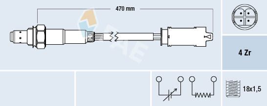 FAE 77326 Oxygen Sensor