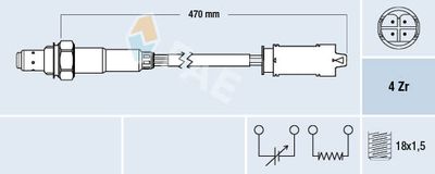 Oxygen Sensor FAE 77326