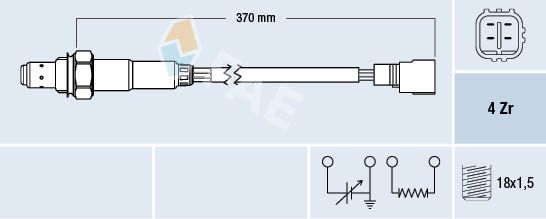 FAE 77330 Lambda Sensor