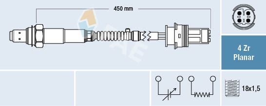 FAE 77332 Lambda Sensor