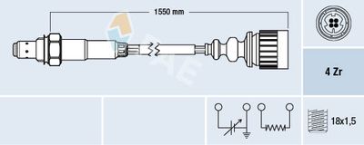 Lambda Sensor FAE 77337