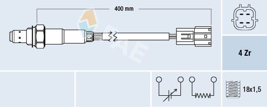 FAE 77346 Lambda Sensor