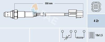 Lambda Sensor FAE 77347