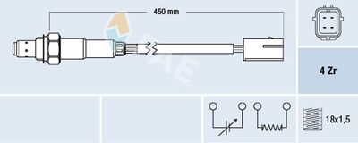 Lambda Sensor FAE 77348