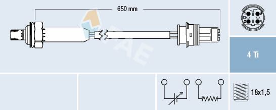 FAE 77353 Lambda Sensor