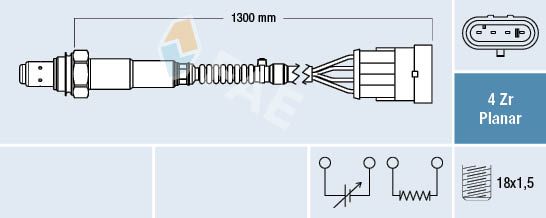 FAE 77363 Lambda Sensor
