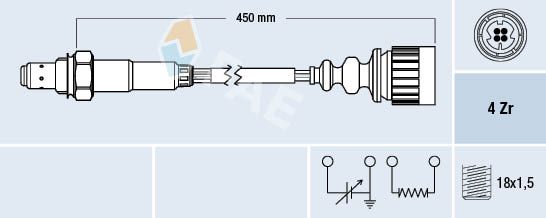 FAE 77367 Lambda Sensor